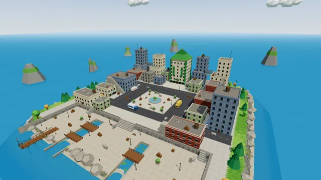 Ribbit City harbour town