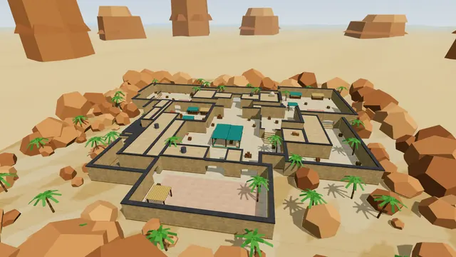 Dune Crossing desert town